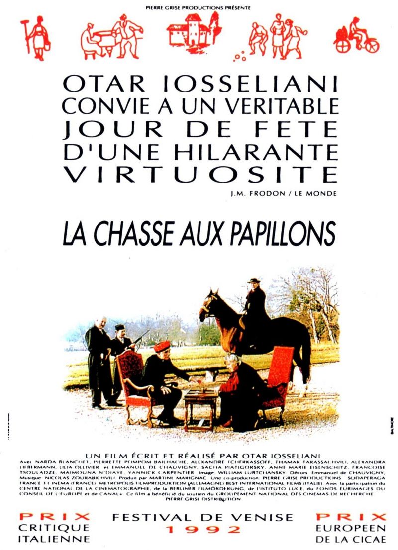 La chasse aux papillons